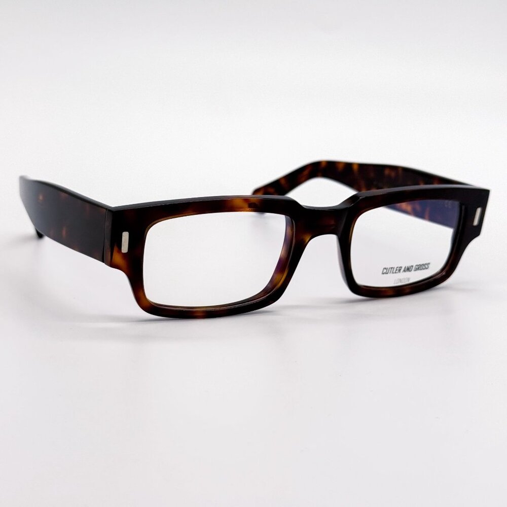 NEW CUTLER AND GROSS EYEGLASSES CG1325 003 HAVANA MEN EYEWEAR CUTLER AND GROSS